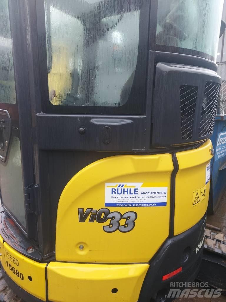 Yanmar Vio 33 Minigrävare < 7t