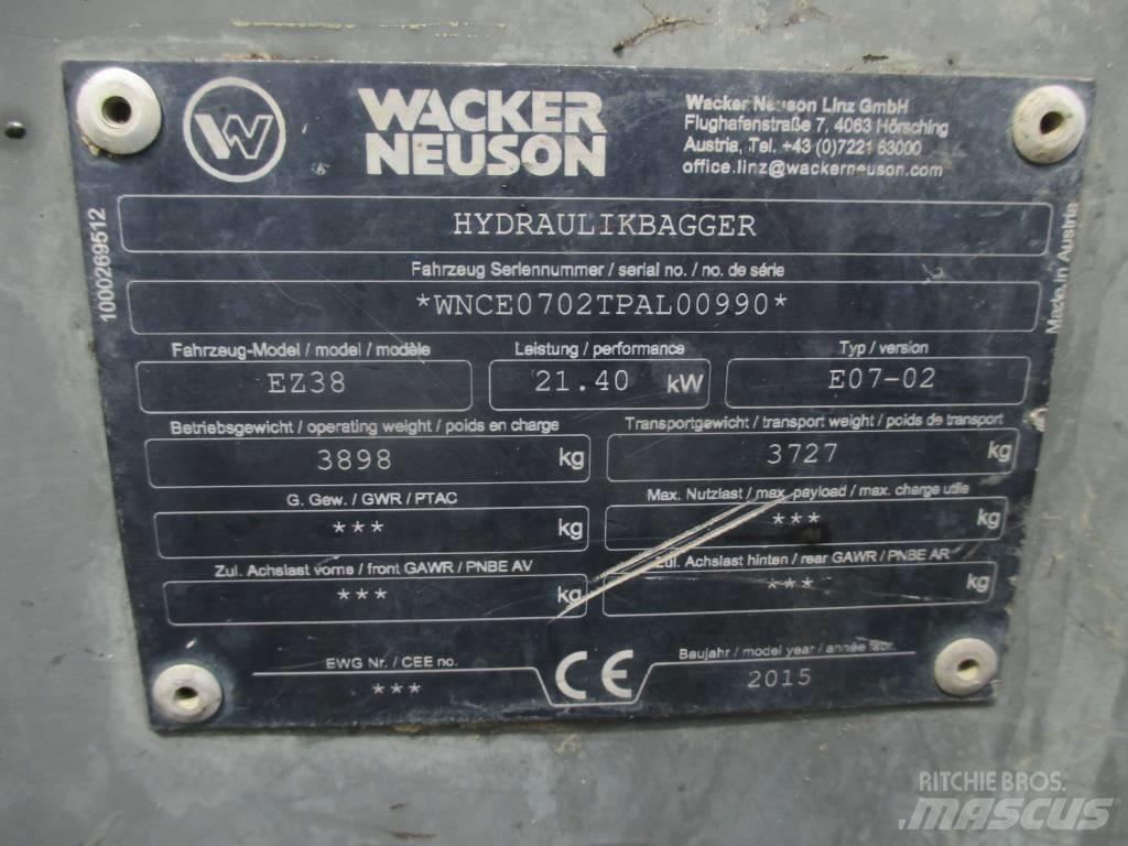 Wacker Neuson EZ 38 Bandgrävare