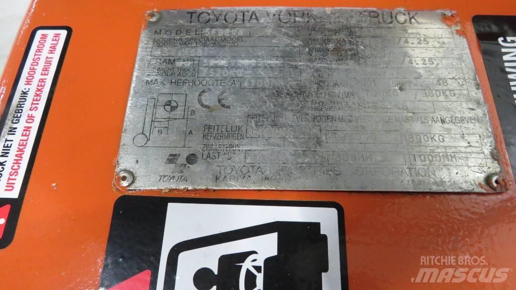 Toyota 5FBE18 Elmotviktstruckar