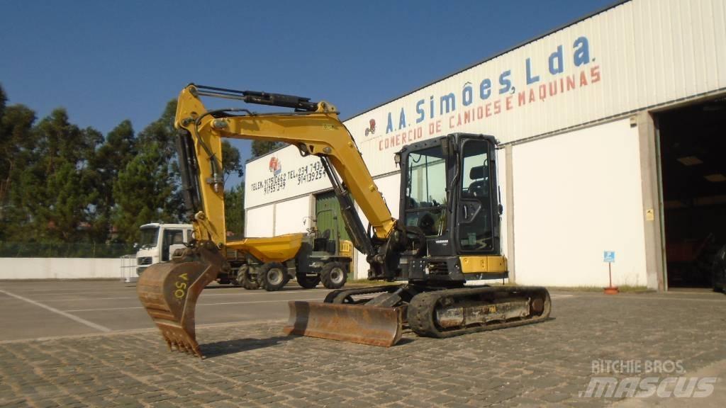 Yanmar Vio 50-6A Minigrävare < 7t