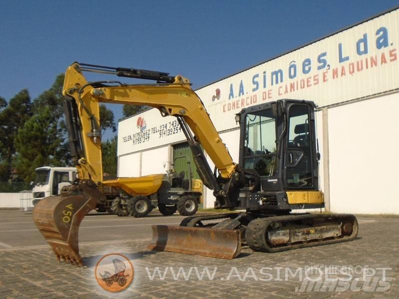 Yanmar Vio 50-6A Minigrävare < 7t