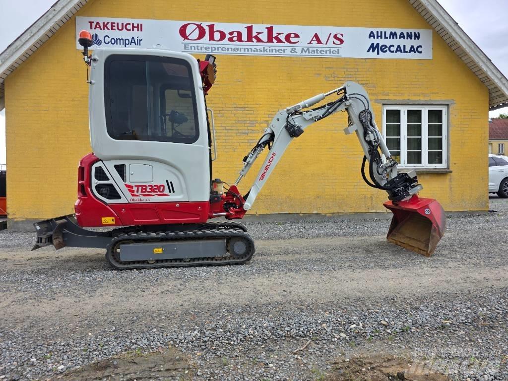 Takeuchi TB 320 Minigrävare < 7t