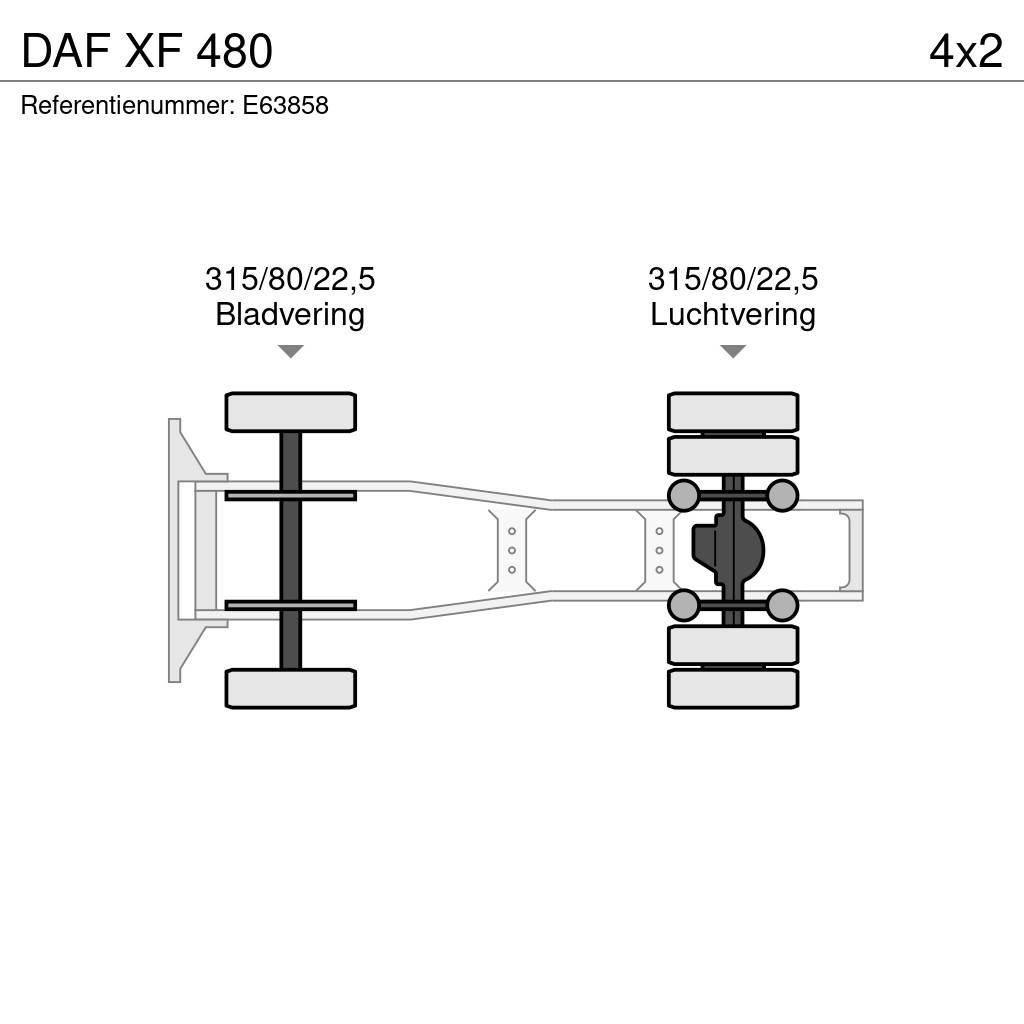DAF XF 480 Dragbilar