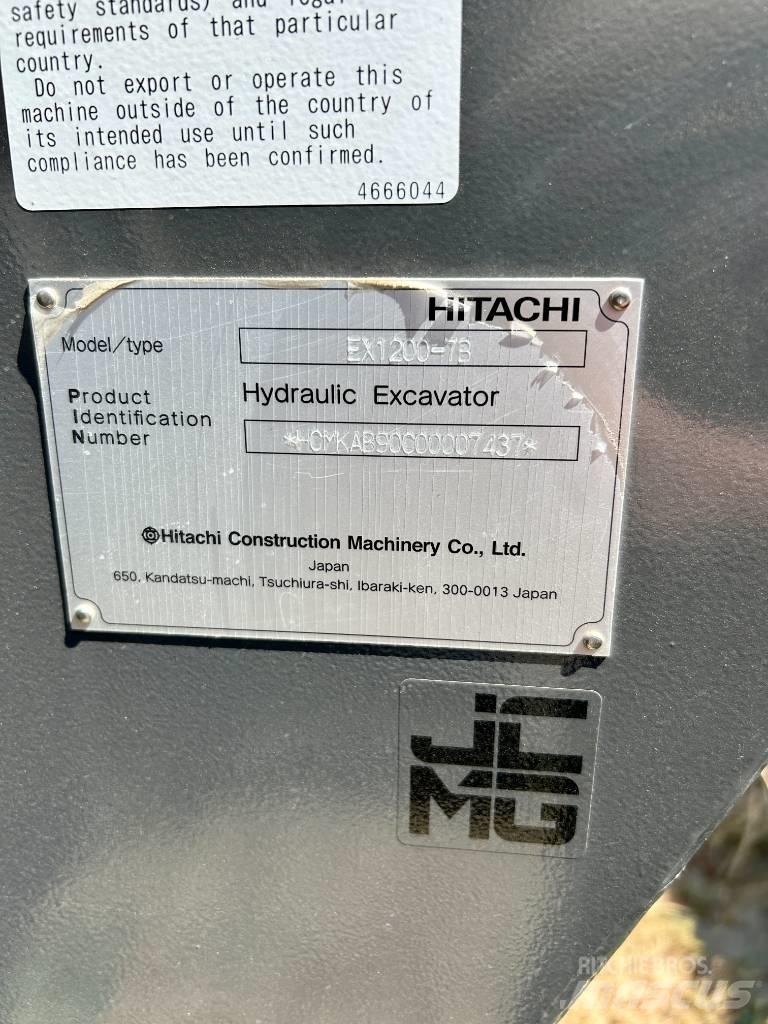 Hitachi EX 1200-7B Bandgrävare