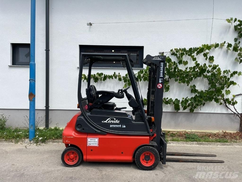 Linde E 16 P Elmotviktstruckar