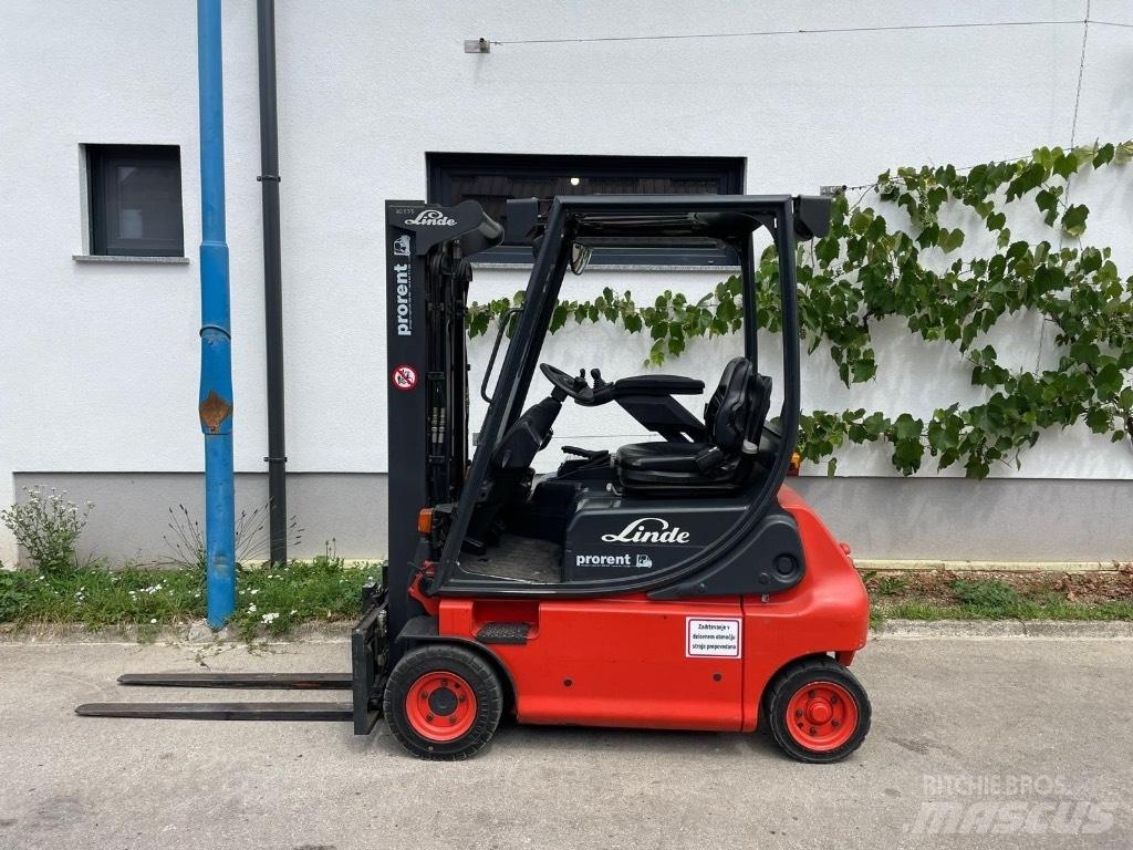 Linde E 16 P Elmotviktstruckar
