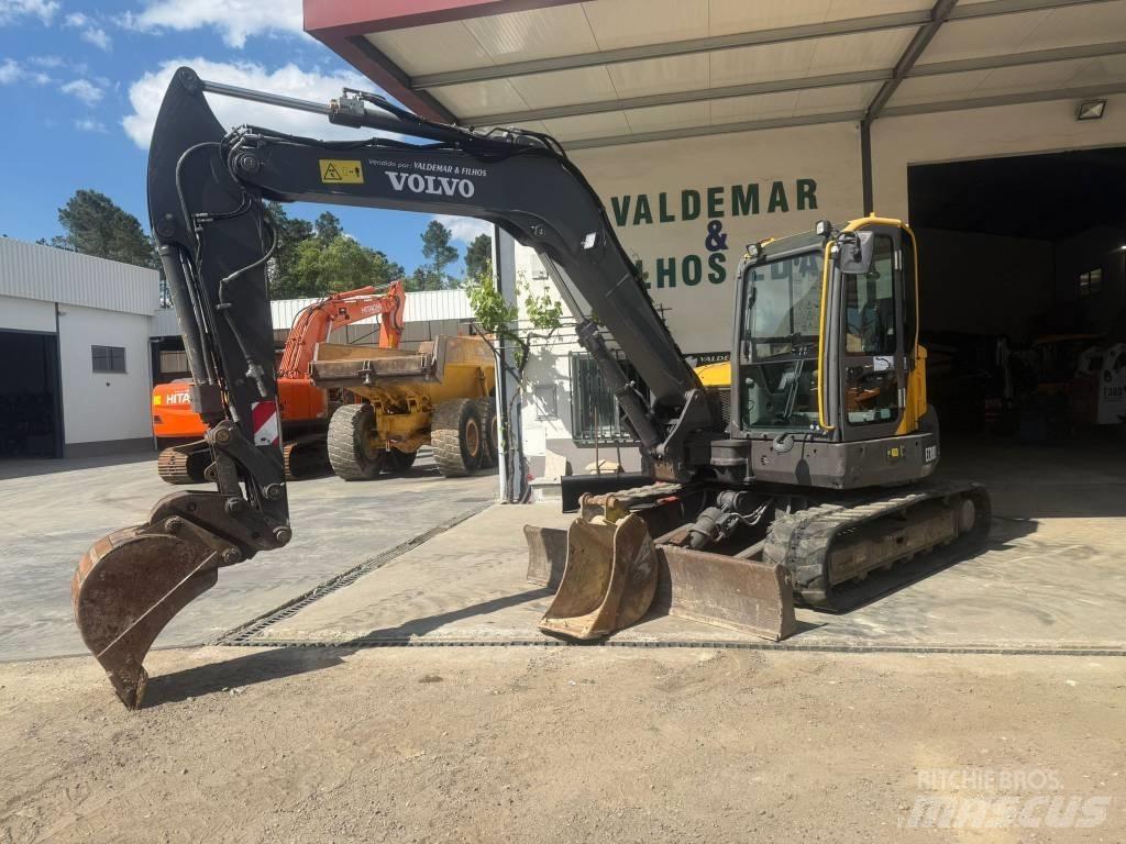 Volvo ECR 88 D, ECR88 Midigrävmaskiner 7t - 12t