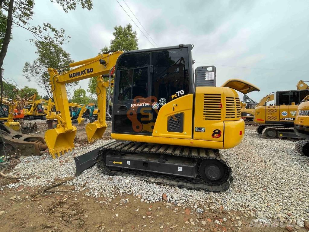 Komatsu PC 70 Midigrävmaskiner 7t - 12t
