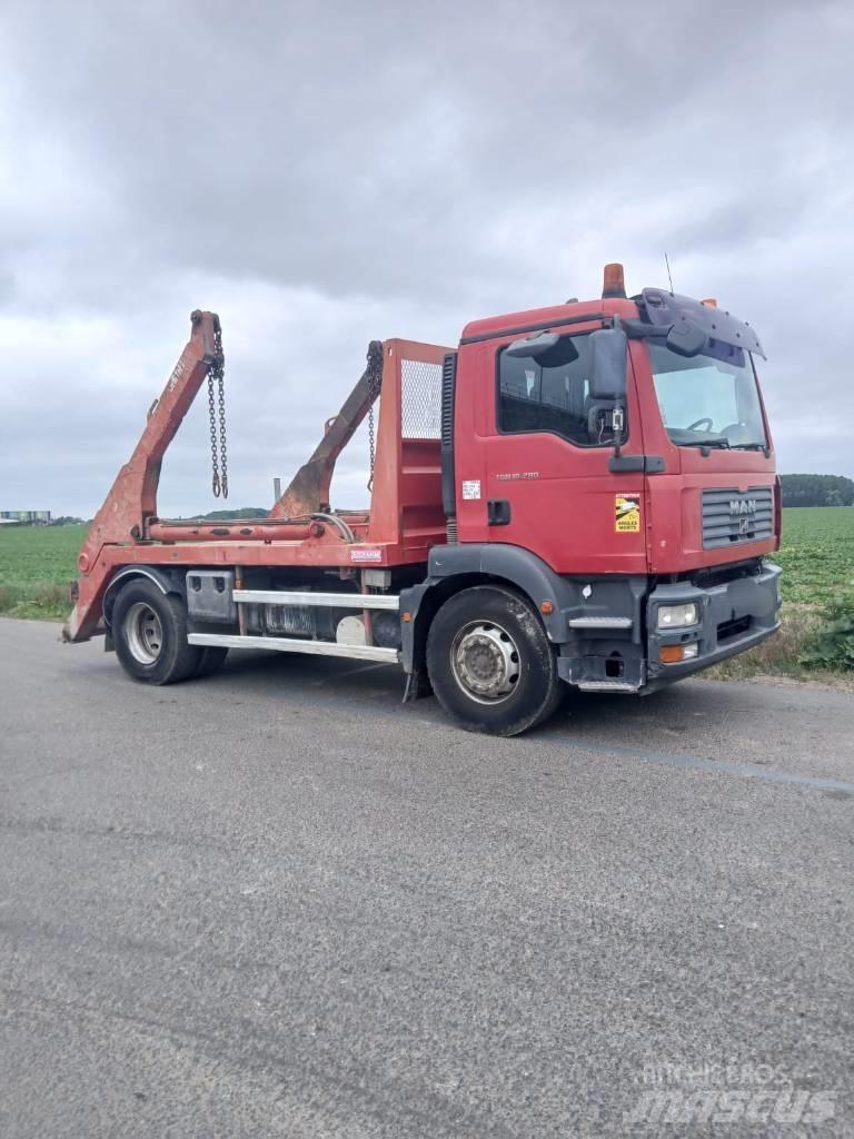 MAN TGM 18.280 Liftdumperbilar