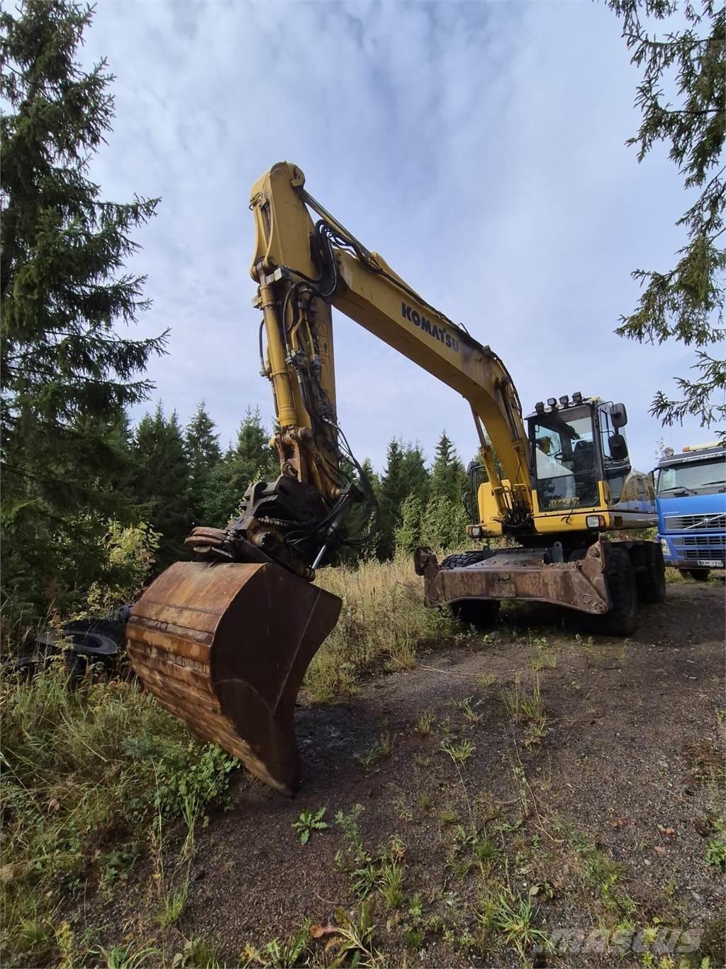 Komatsu PW180 ES-7 Hjulgrävare