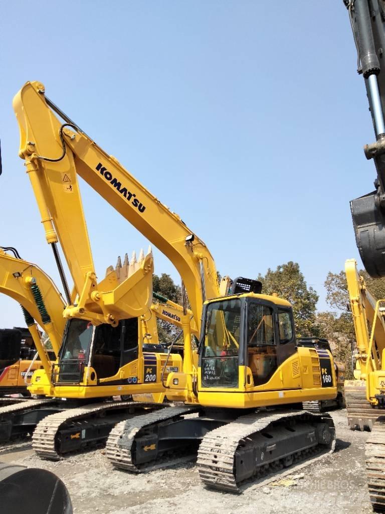 Komatsu PC 160 Midigrävmaskiner 7t - 12t