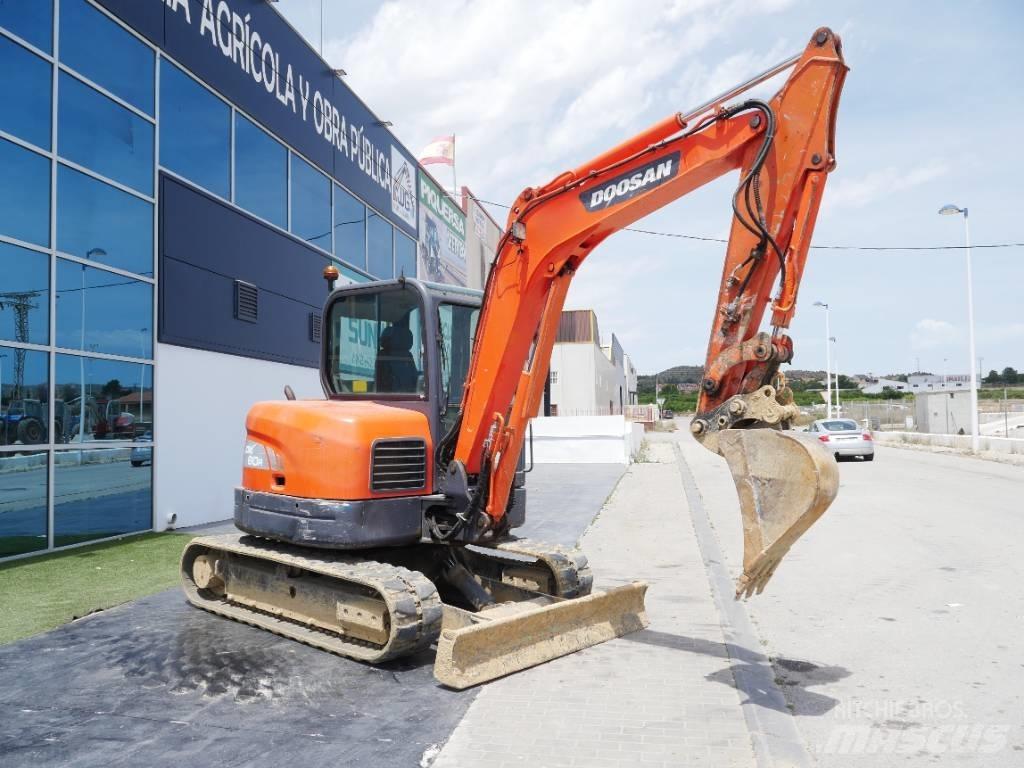 Doosan DX 60 R Minigrävare < 7t