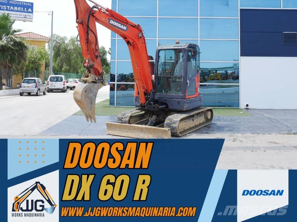 Doosan DX 60 R Minigrävare < 7t