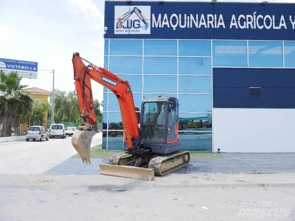 Doosan DX 60 R Minigrävare < 7t