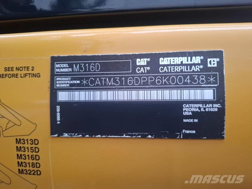 CAT 316D Hjulgrävare