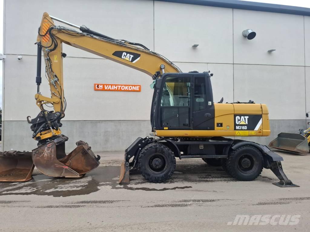 CAT M 316 D Hjulgrävare