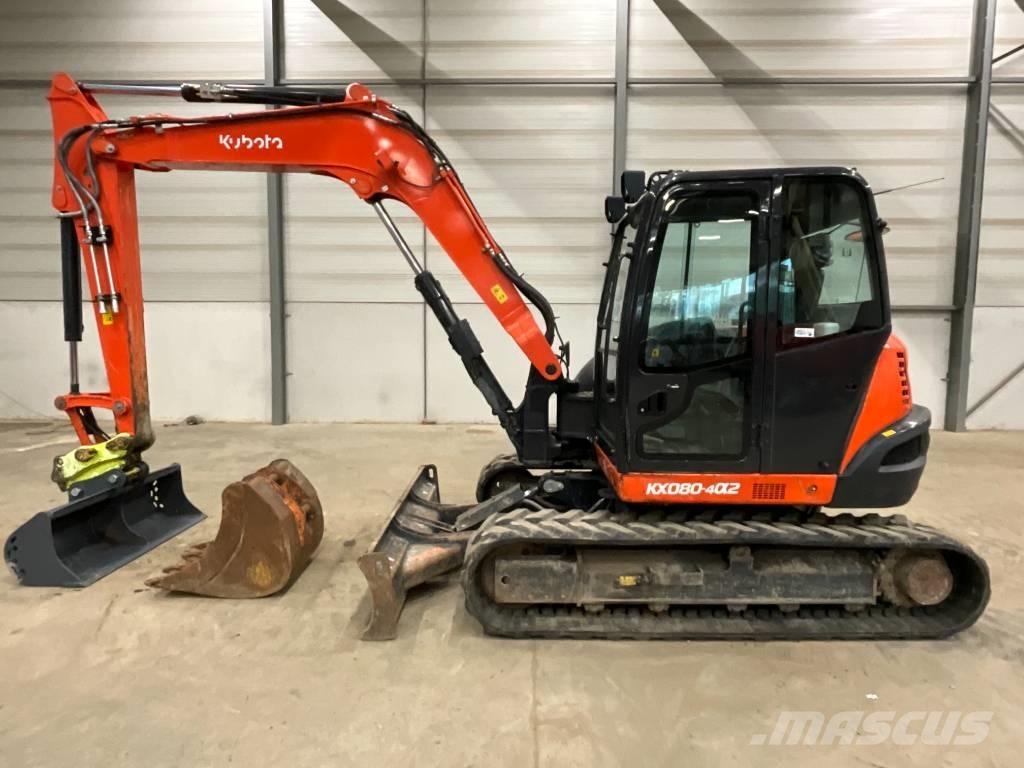 Kubota KX 080-4 A 2 Midigrävmaskiner 7t - 12t