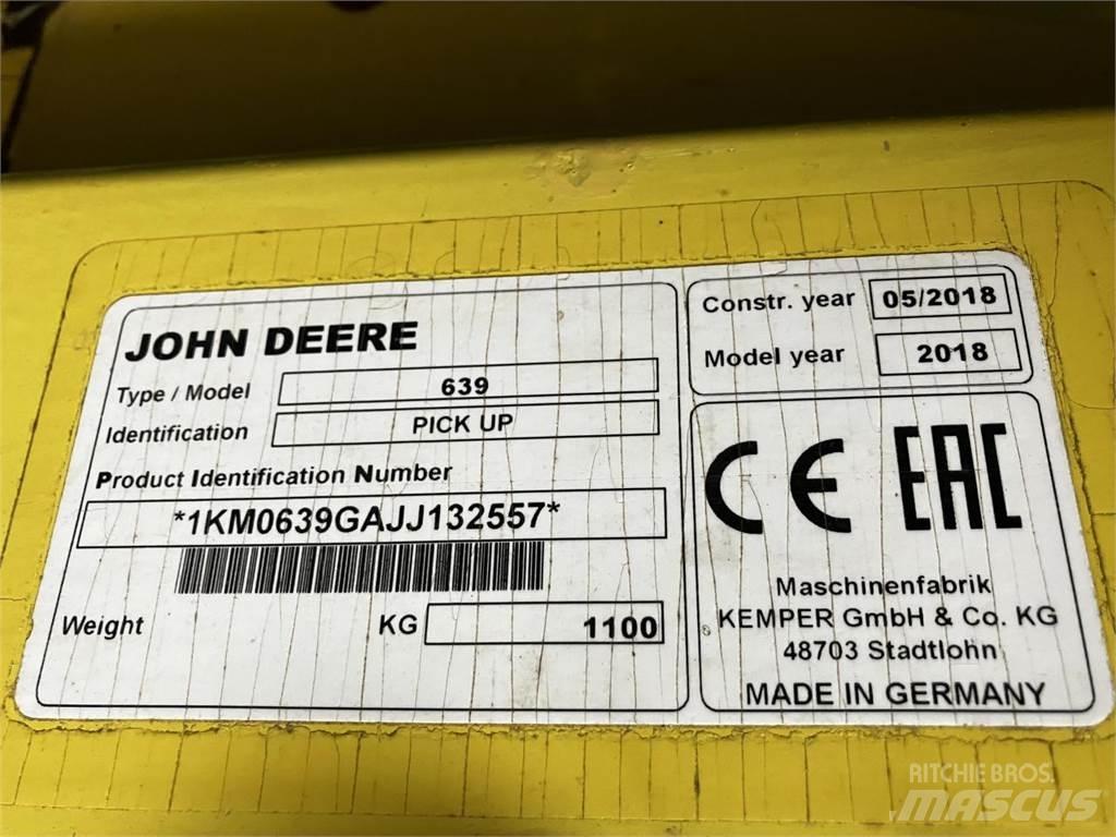 John Deere 639 Trösktillbehör
