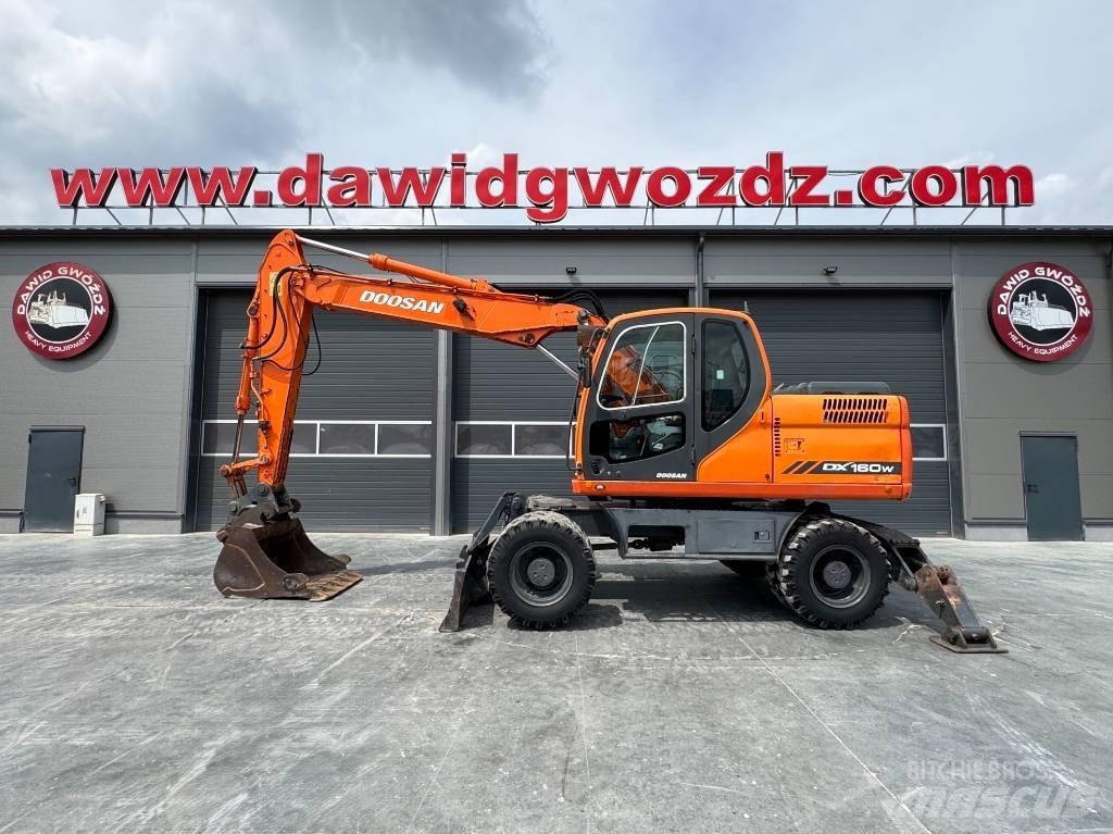 Doosan DX 160 W Hjulgrävare