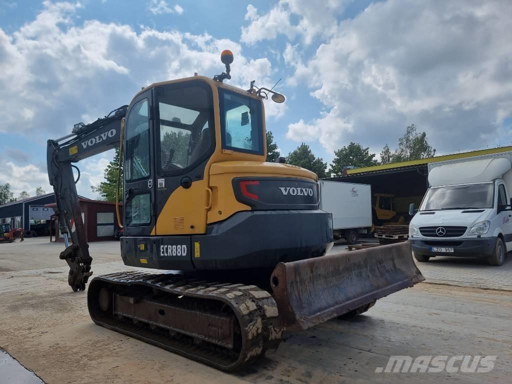 Volvo ECR 88 D Midigrävmaskiner 7t - 12t