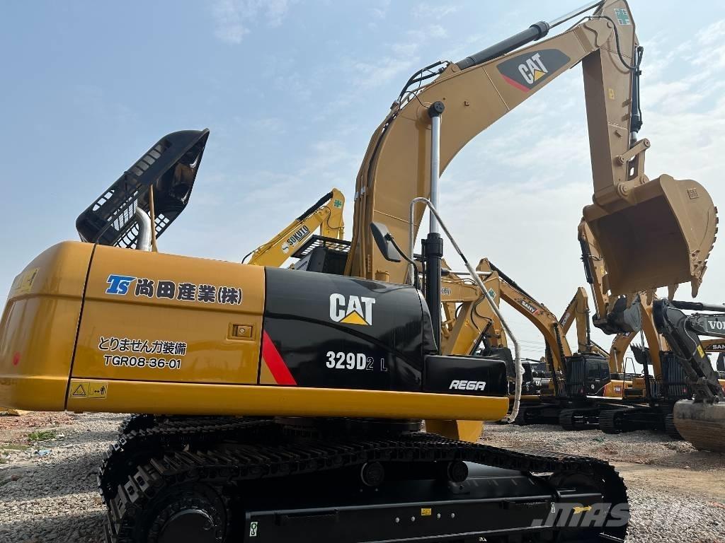 CAT 329D2 Bandgrävare
