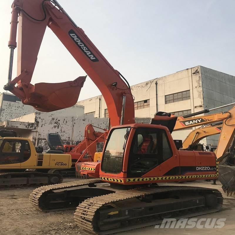 Doosan dh220lc-7 Bandgrävare