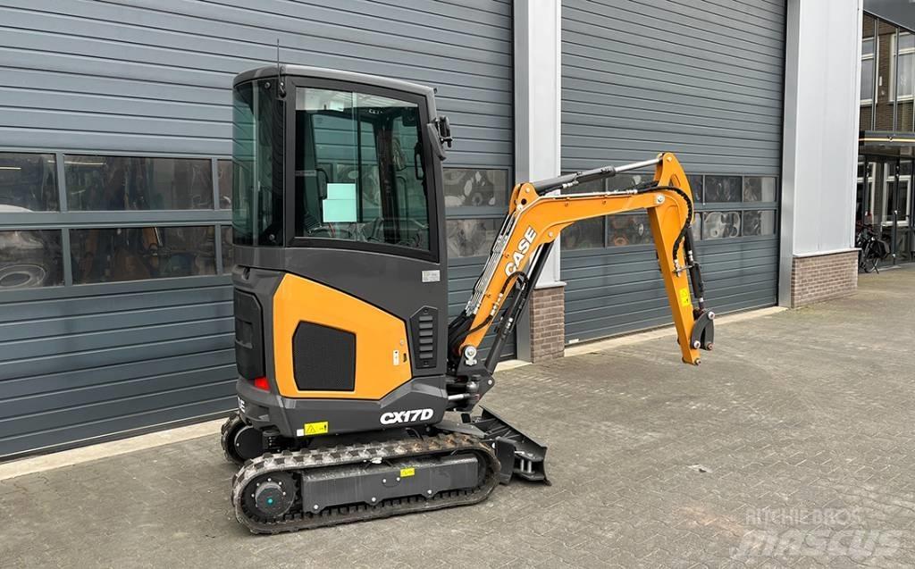 CASE CX17D Minigrävare < 7t