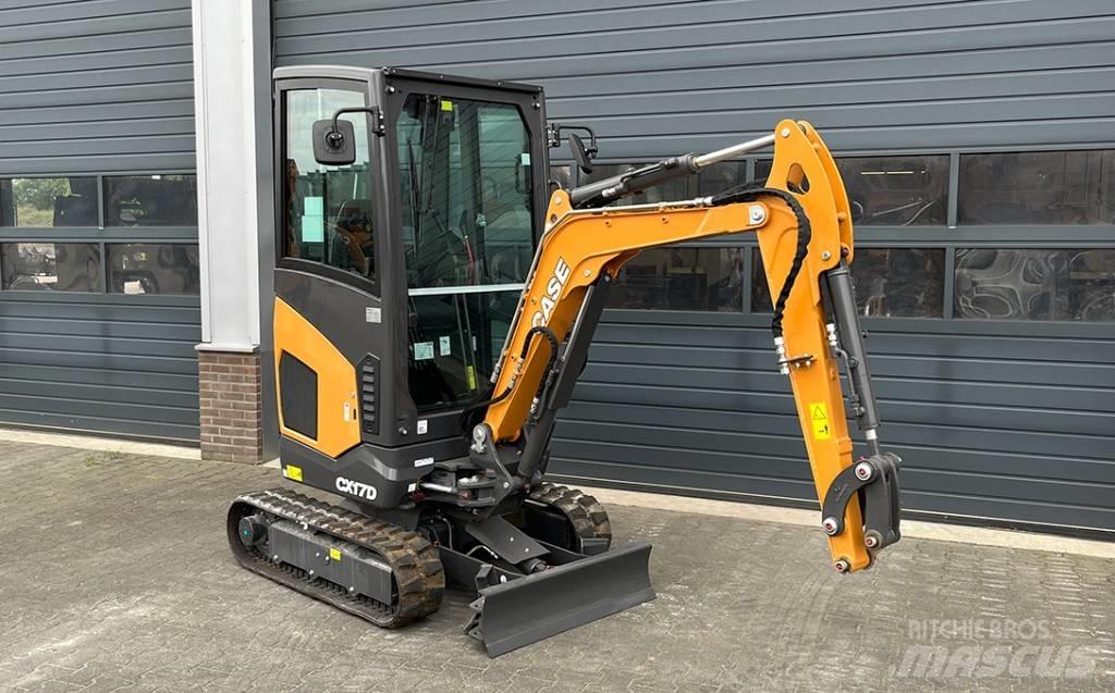 CASE CX17D Minigrävare < 7t