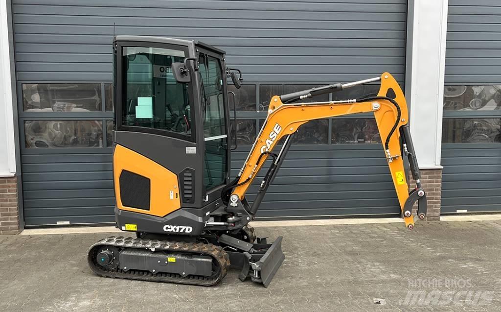 CASE CX17D Minigrävare < 7t