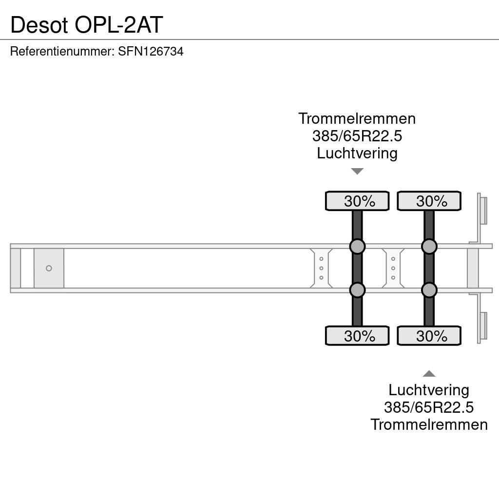 Desot OPL-2AT Skåptrailer