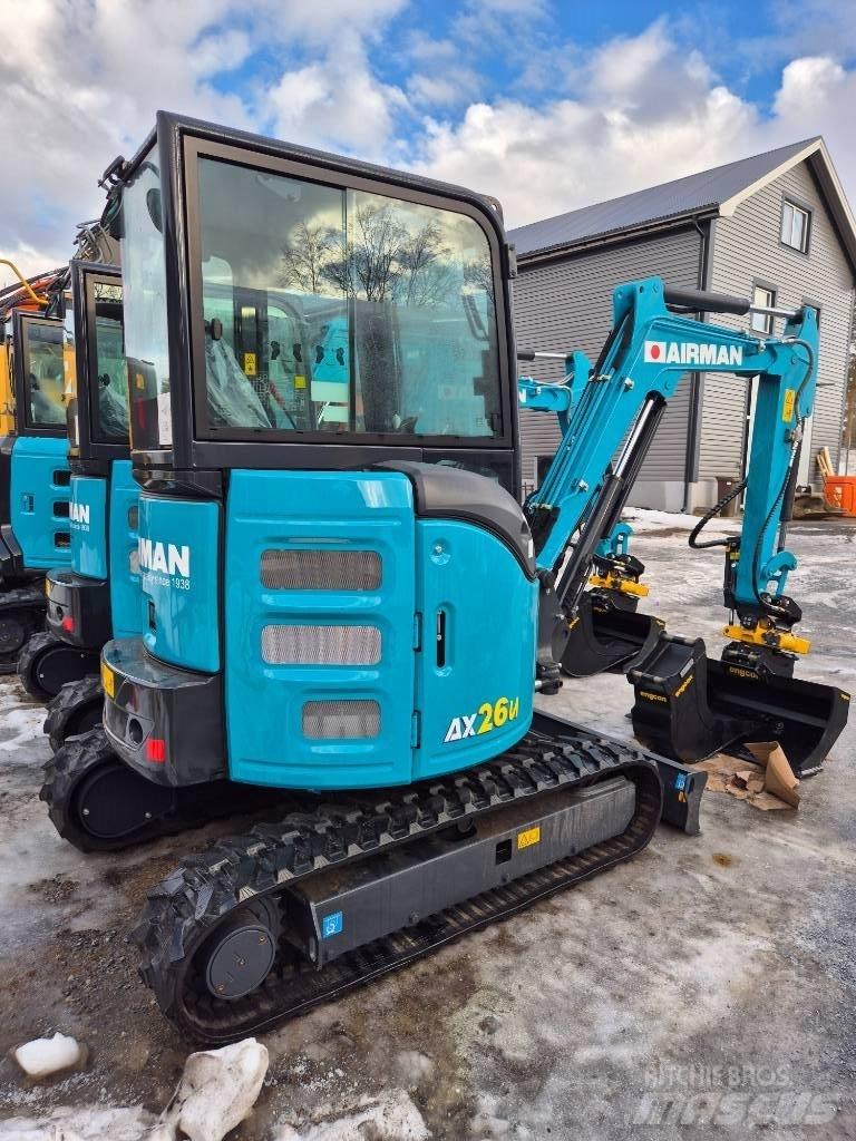 Airman AX 26 U-7 Minigrävare < 7t