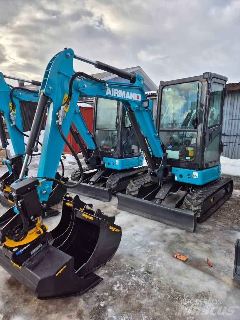 Airman AX 26 U-7 Minigrävare < 7t