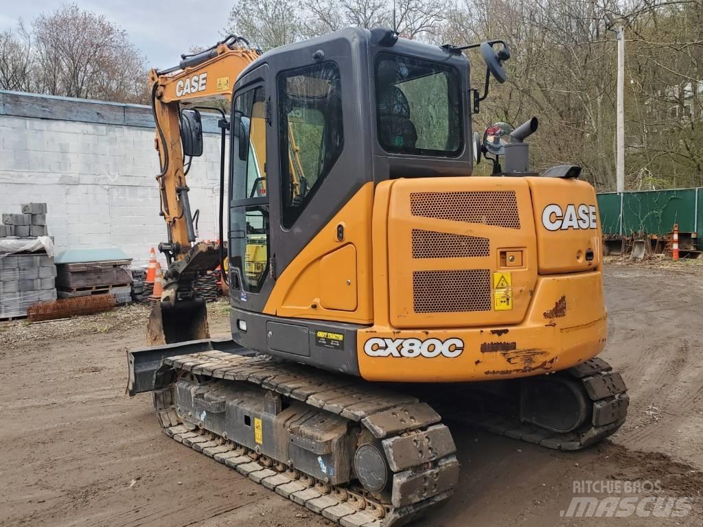 CASE CX 80 C Bandgrävare