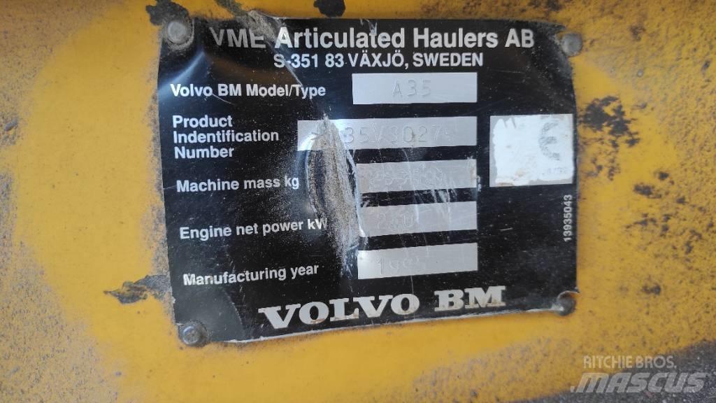 Volvo A 35 Midjestyrd dumper