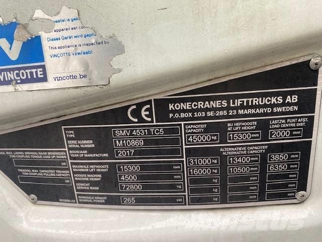 Konecranes SMV 4531 Reachstackers