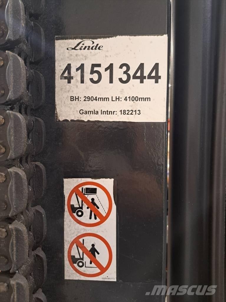 Linde E50HL-01 Elmotviktstruckar