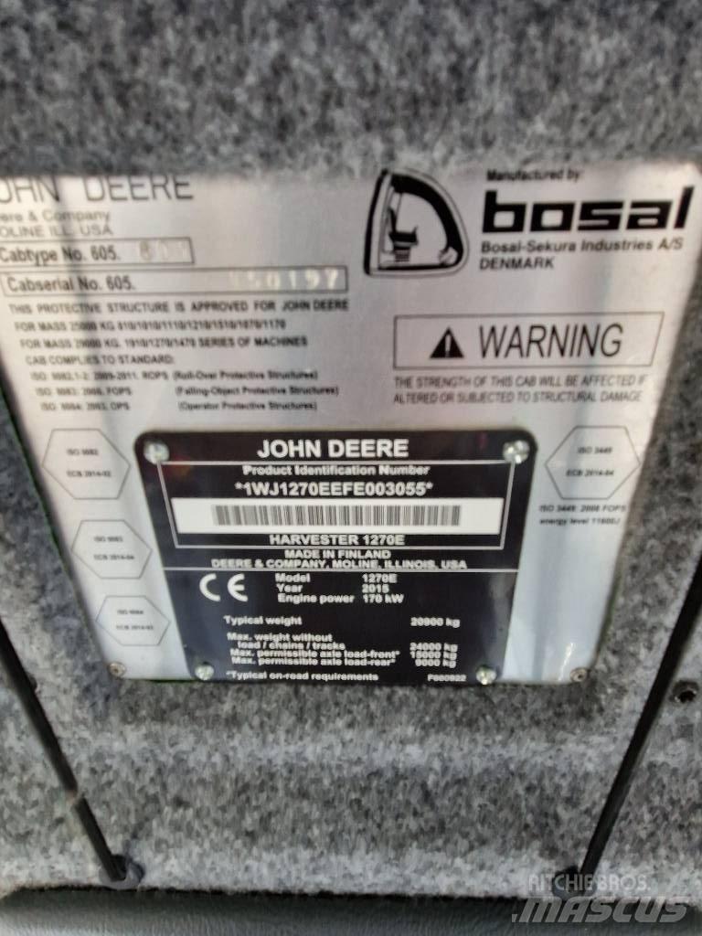 John Deere 1270E Skördare