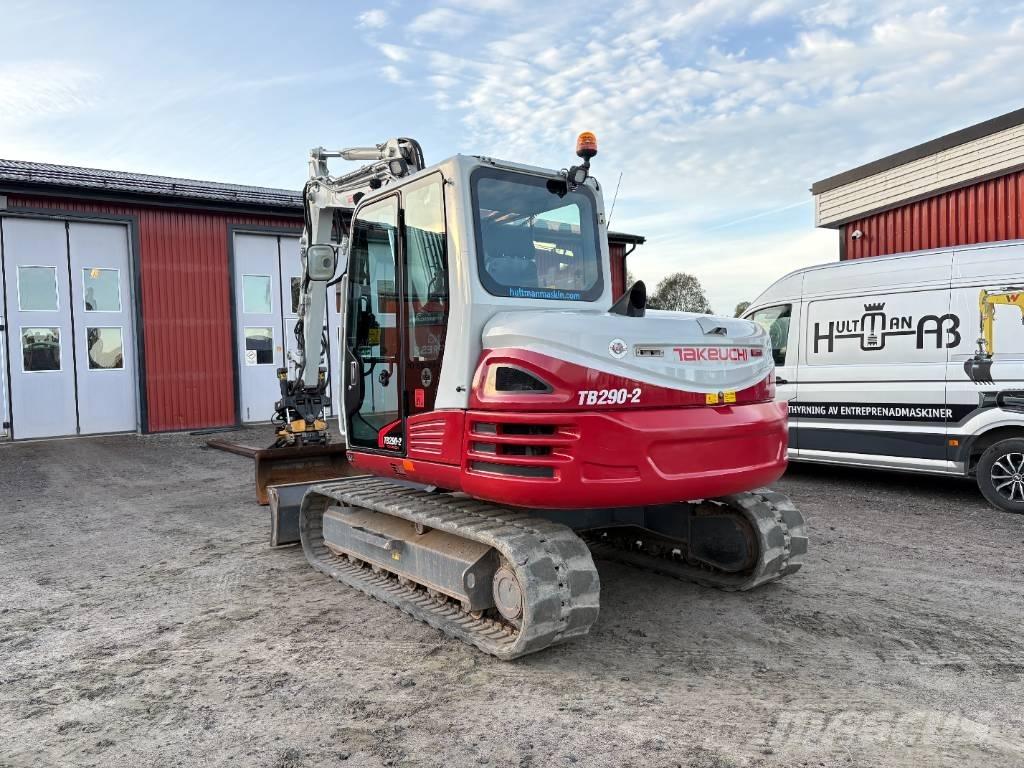 Takeuchi TB290 Midigrävmaskiner 7t - 12t