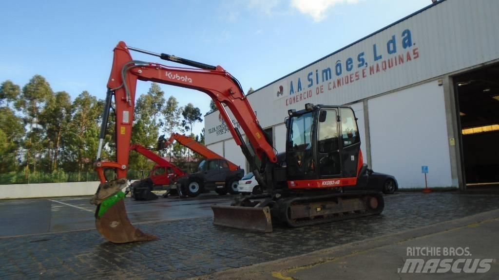 Kubota KX 080-4 Midigrävmaskiner 7t - 12t