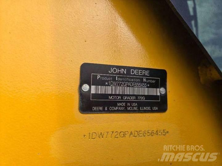 John Deere 772GP Väghyvlar