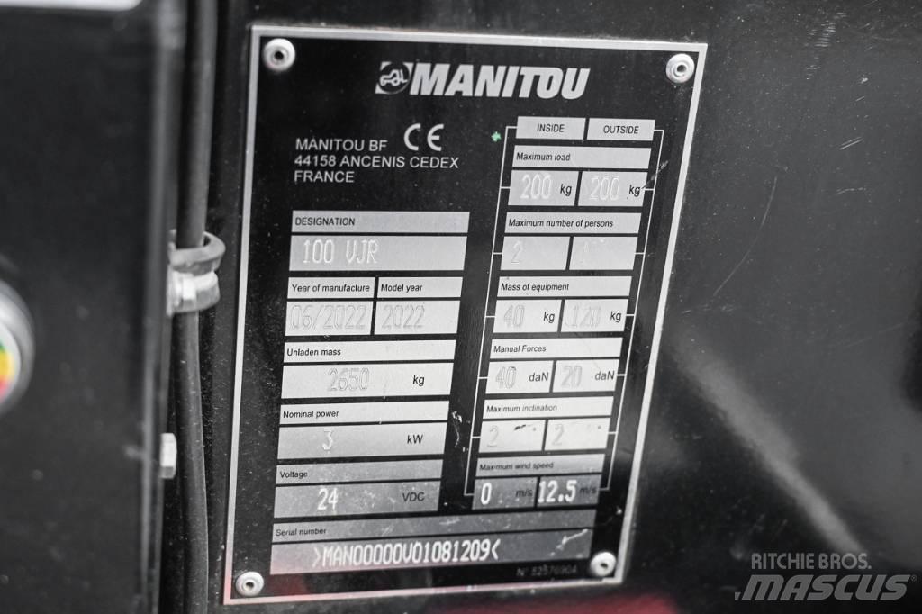 Manitou VJR 100 Bomliftar