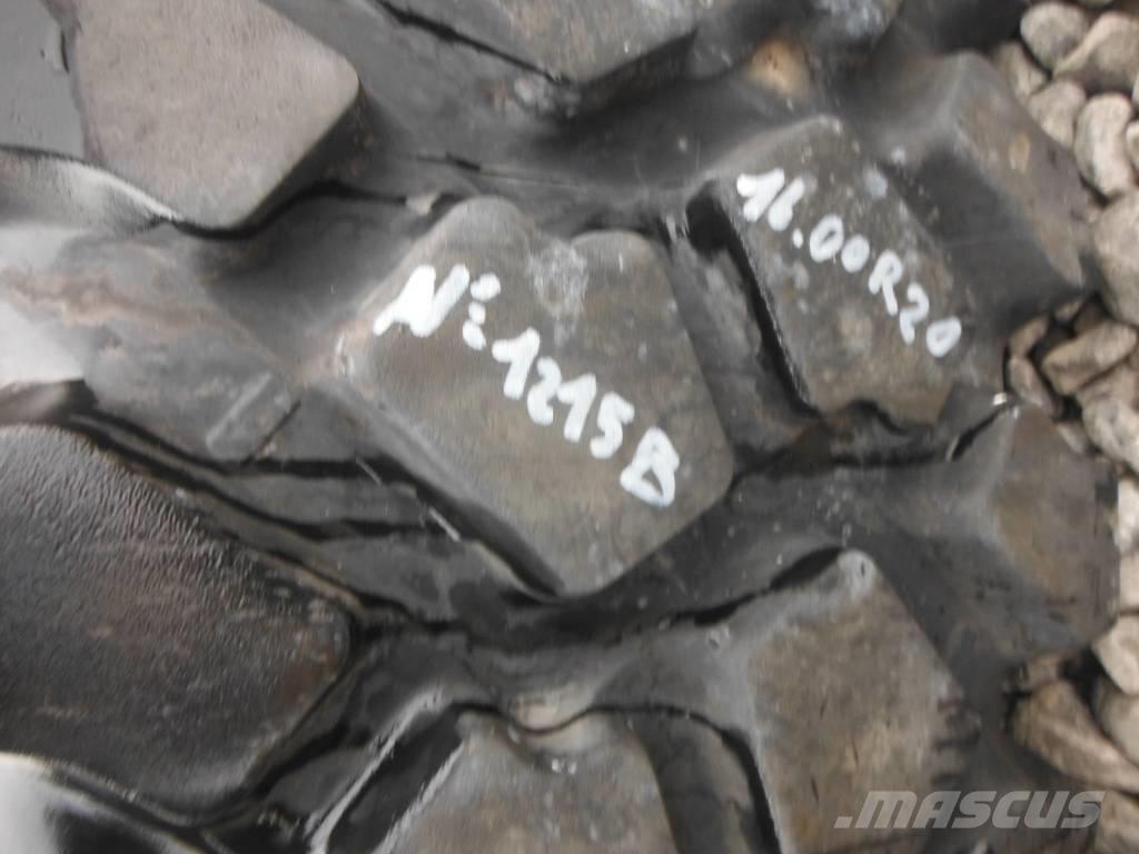 Michelin 16.00R20 Däck, hjul och fälgar