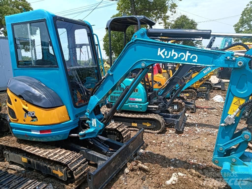 Kubota U 20 Minigrävare < 7t
