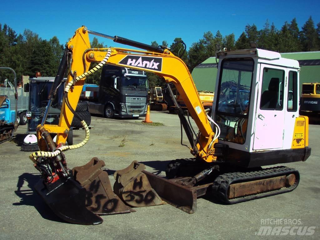 Hanix N 350-2 Minigrävare < 7t