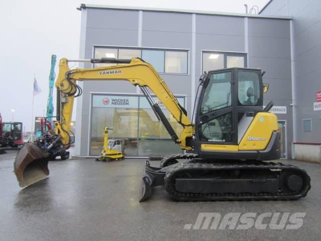 Yanmar SV 100 Midigrävmaskiner 7t - 12t