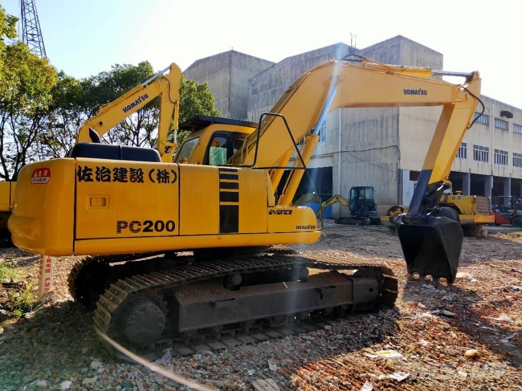 Komatsu PC200-6 Bandgrävare