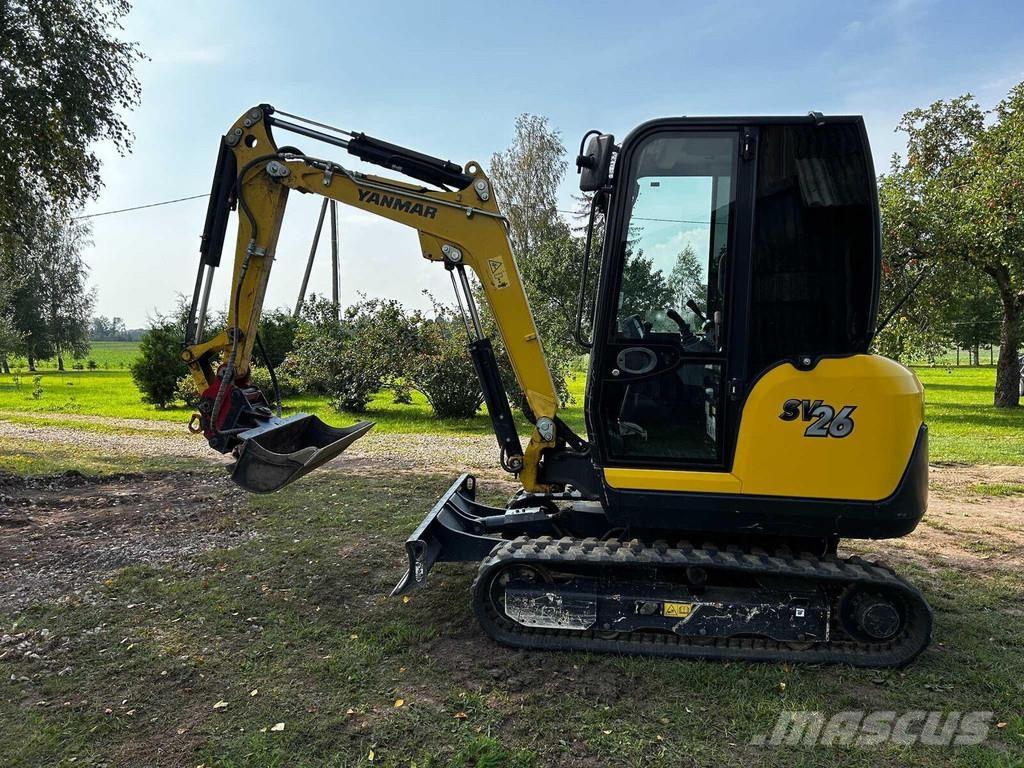 Yanmar SV26 Minigrävare < 7t