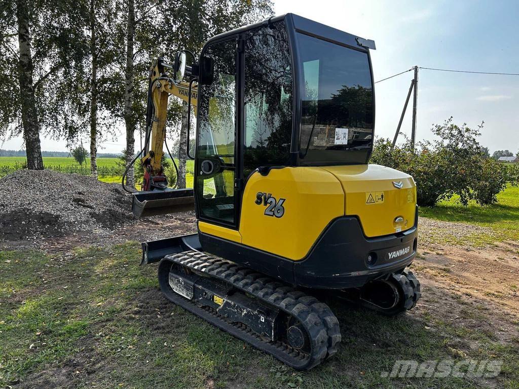 Yanmar SV26 Minigrävare < 7t