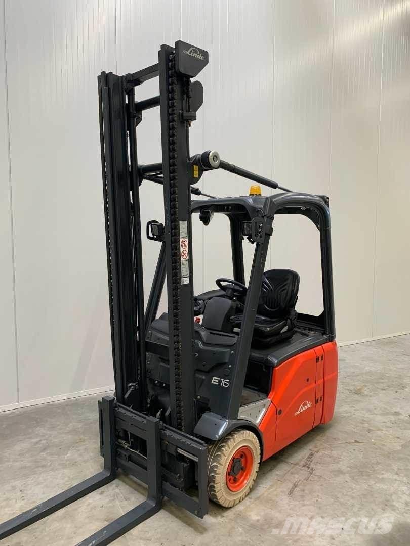 Linde E16C Elmotviktstruckar