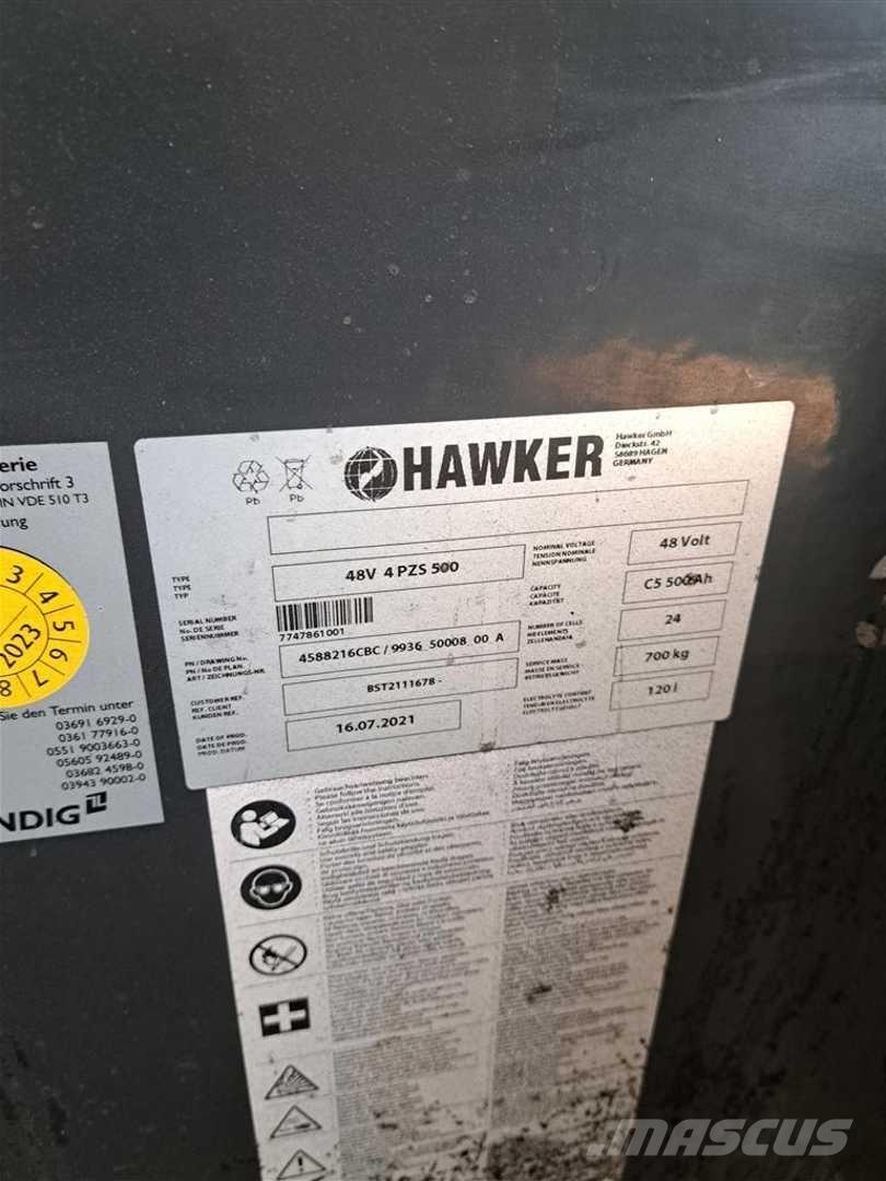 Linde E16C Elmotviktstruckar